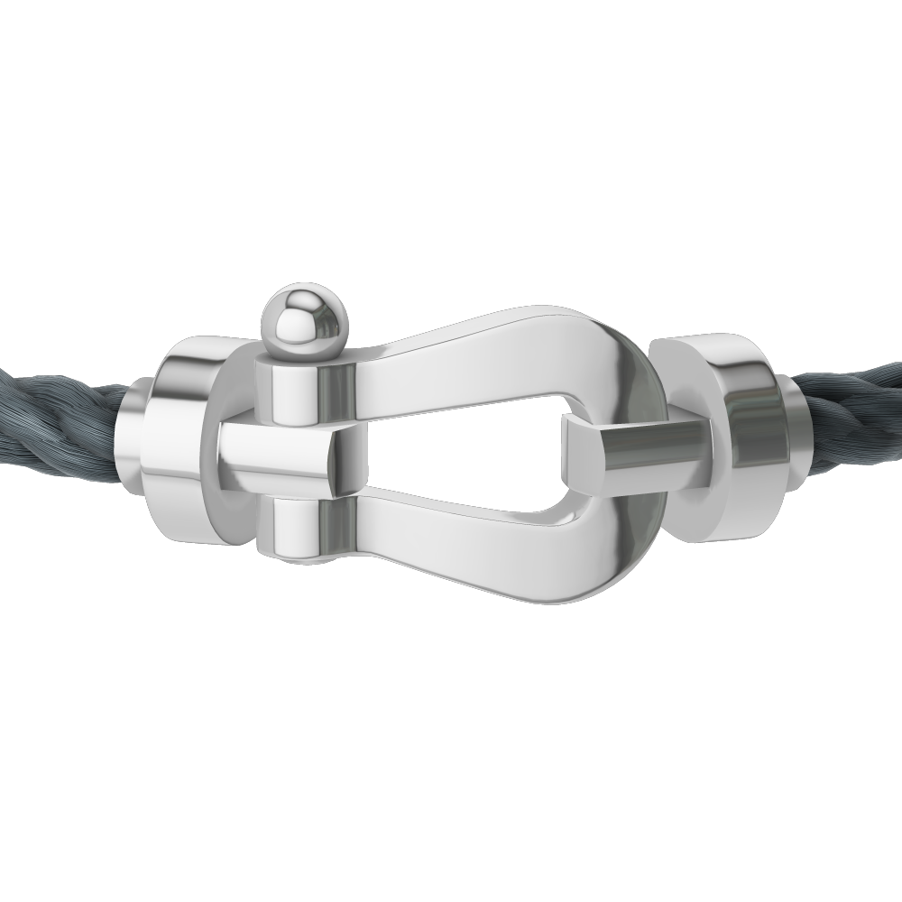 FRED FORCE GRAND MODÈLE GRIS WHITE GOLD