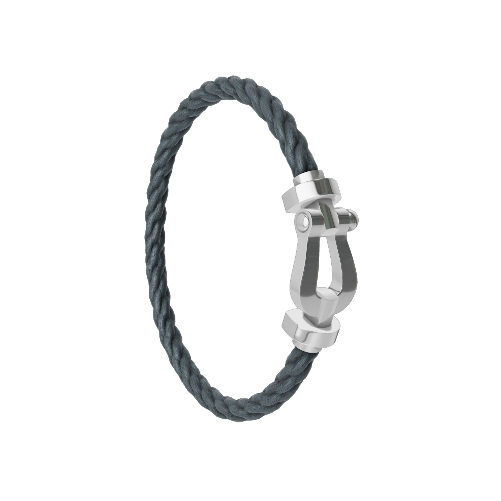 FRED FORCE GRAND MODÈLE GRIS WHITE GOLD