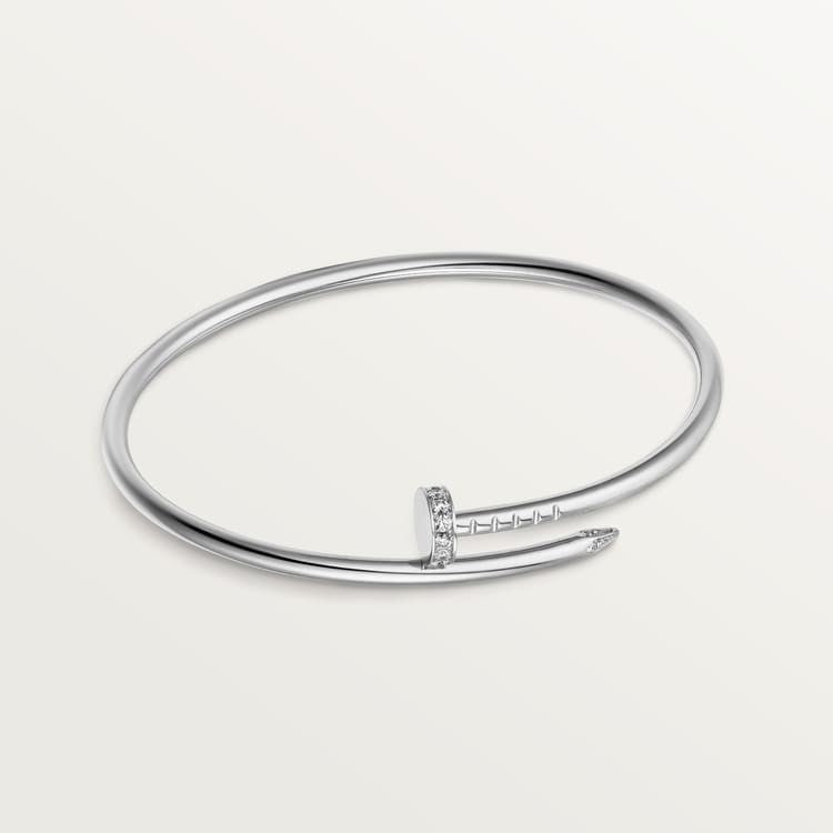 BRACELET CARTIER JUSTE UN CLOU PETIT MODÉLE DIAMANTS WHITE GOLD