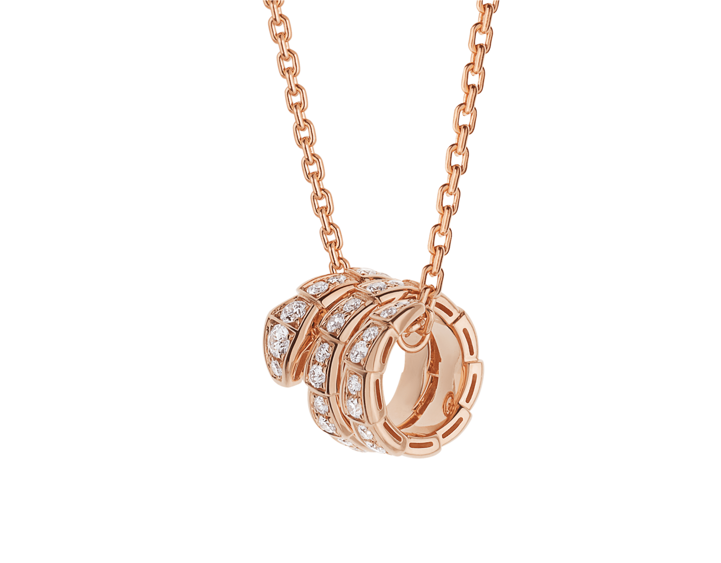 COLLIER BVLGARI SERPENTI-ROSE-GOLD