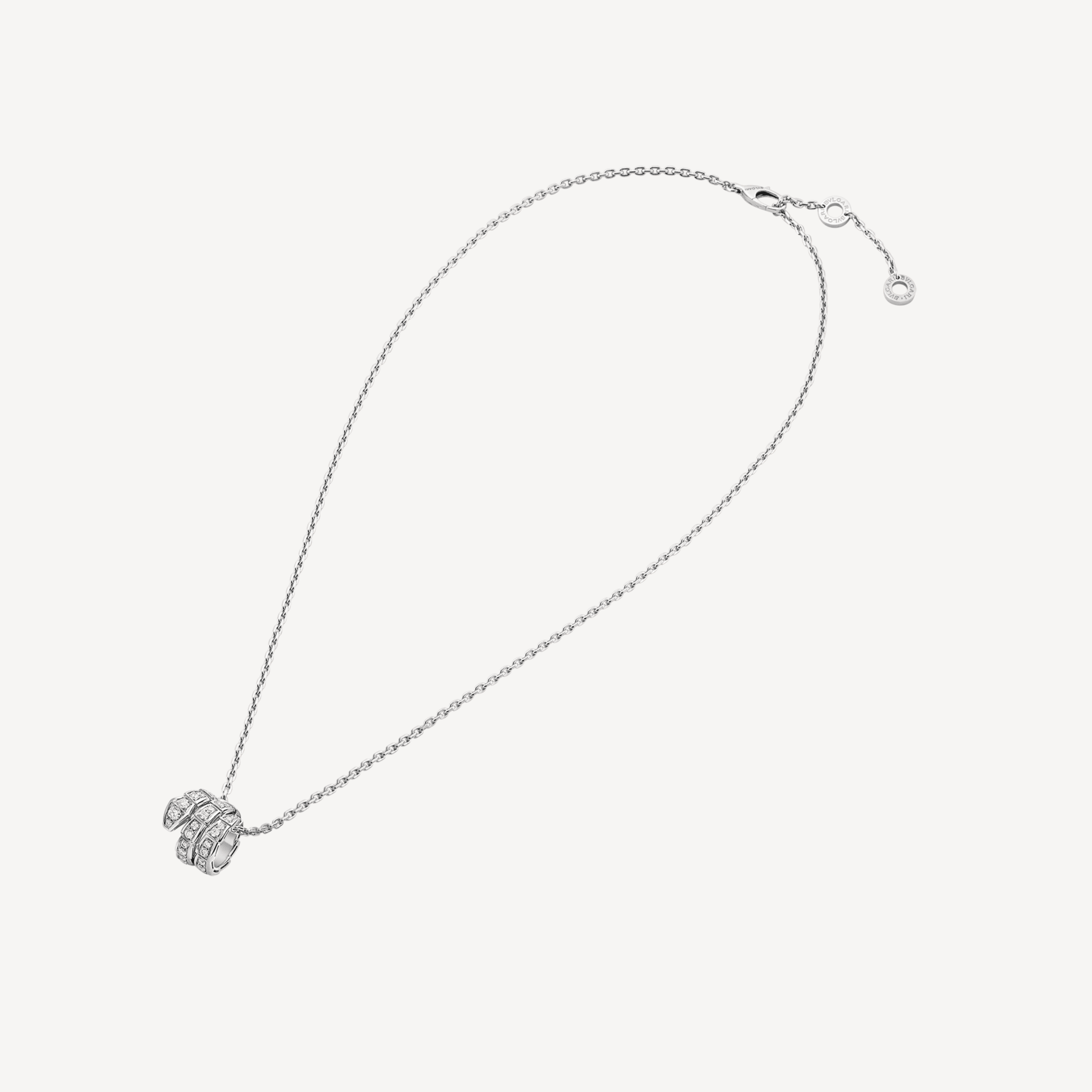 COLLIER BVLGARI SERPENTI-WHITE-GOLD