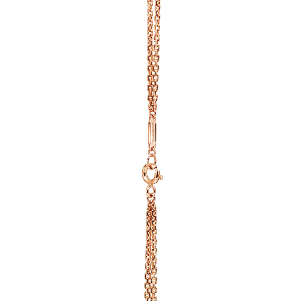 COLLIER TIFFANY & CO HARDWEAR A MAILLONS DIAMOND ROSE-GOLD