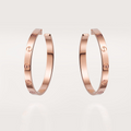 BOUCLE CARTIER LOVE CRÉEOLES ROSE GOLD