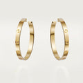 BOUCLE CARTIER LOVE CRÉEOLES GOLD