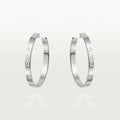 BOUCLE CARTIER LOVE CRÉEOLES WHITE GOLD