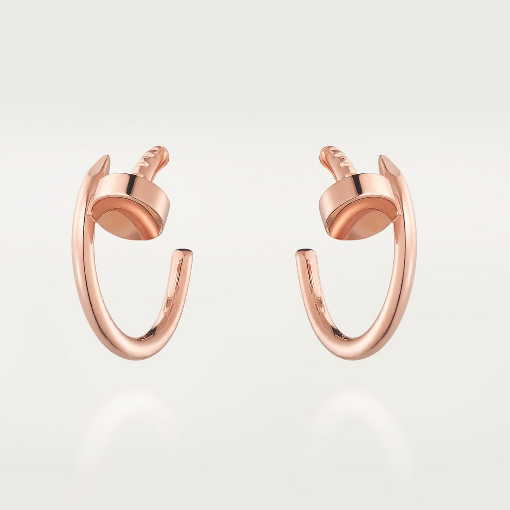 BOUCLE CARTIER CLOU CRÉOLES PETIT MODÉLE ROSE GOLD