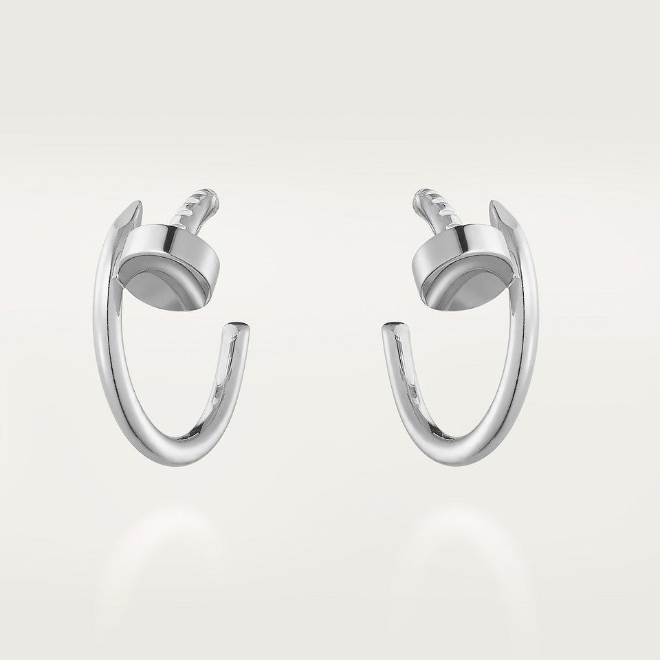 BOUCLE CARTIER CLOU CRÉOLES PETIT MODÉLE WHITE GOLD