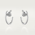 BOUCLE CARTIER CLOU CRÉOLES PETIT MODÉLE WHITE GOLD