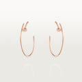 BOUCLE CARTIER CLOU CRÉOLES GRAND MODÉLE ROSE GOLD