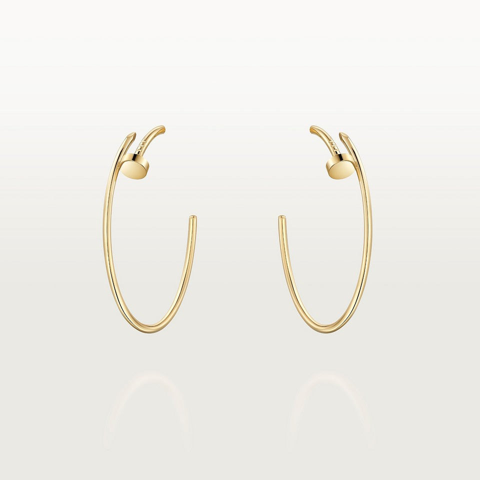 BOUCLE CARTIER CLOU CRÉOLES GRAND MODÉLE GOLD