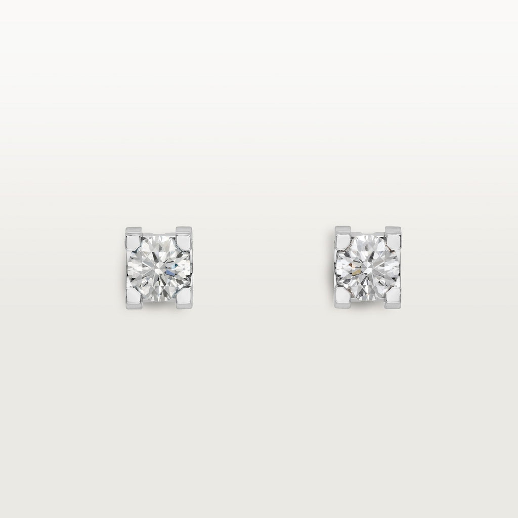 BOUCLE DE CARTIER D'AMOUR WHITE GOLD