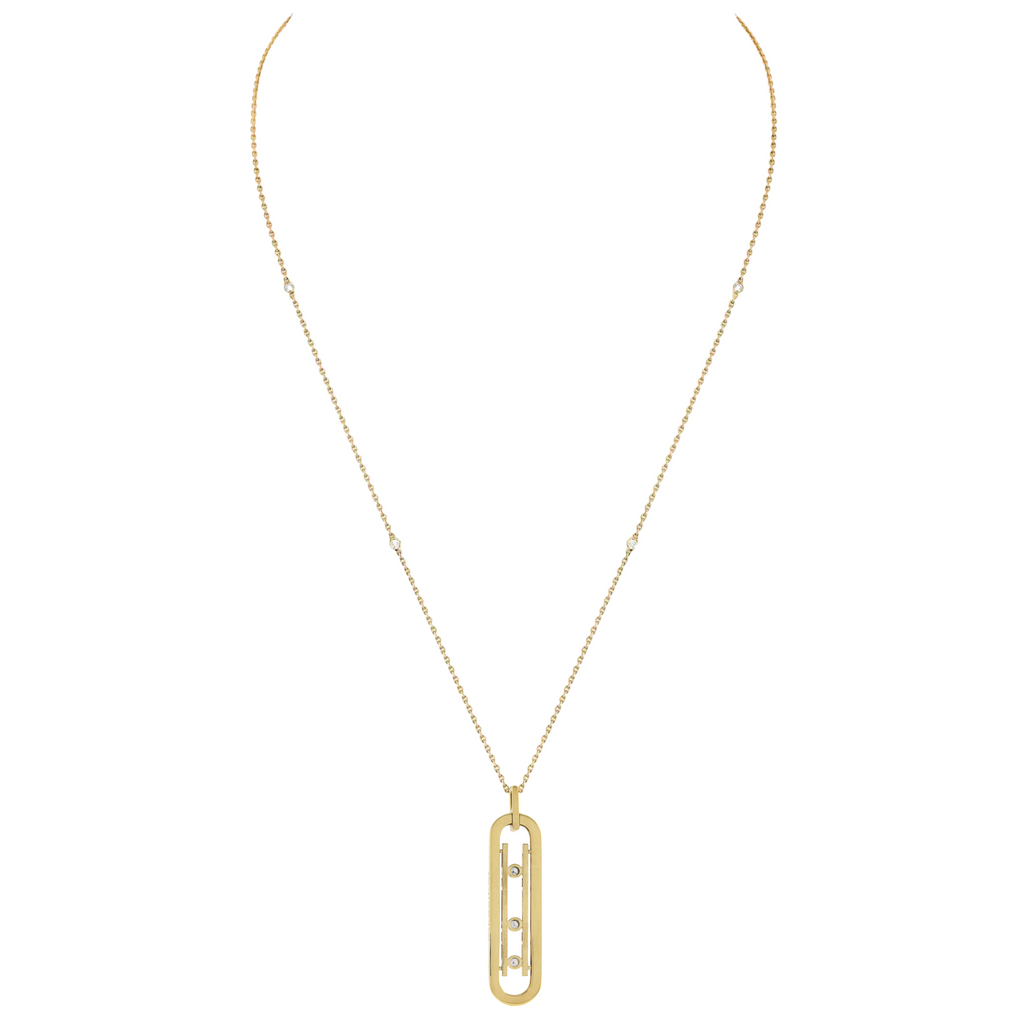 COLLIER MESSIKA MOVE 10TH SM NECKLACE GOLD