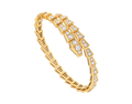 BRACELET BVLGARI SERPENTI VIPER DIAMONDS-GOLD