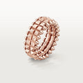 BAGUE CARTIER CLASH DOUBLE ROSE GOLD