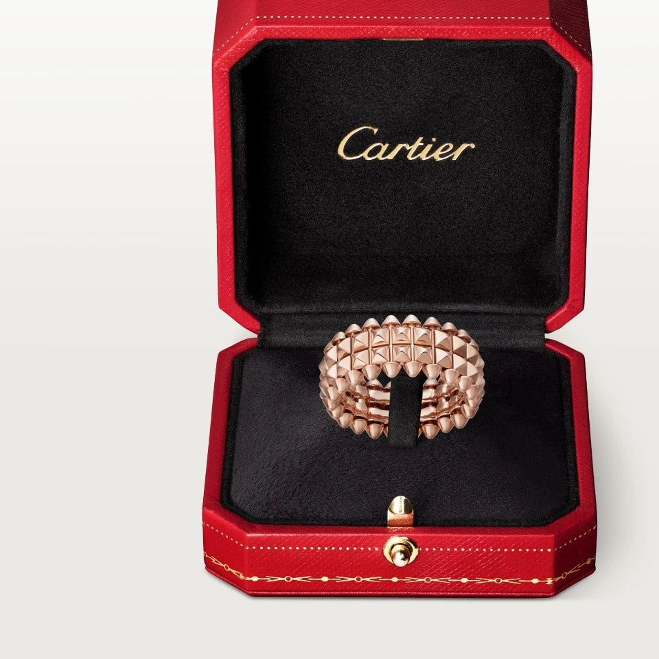 BAGUE CARTIER CLASH DOUBLE ROSE GOLD