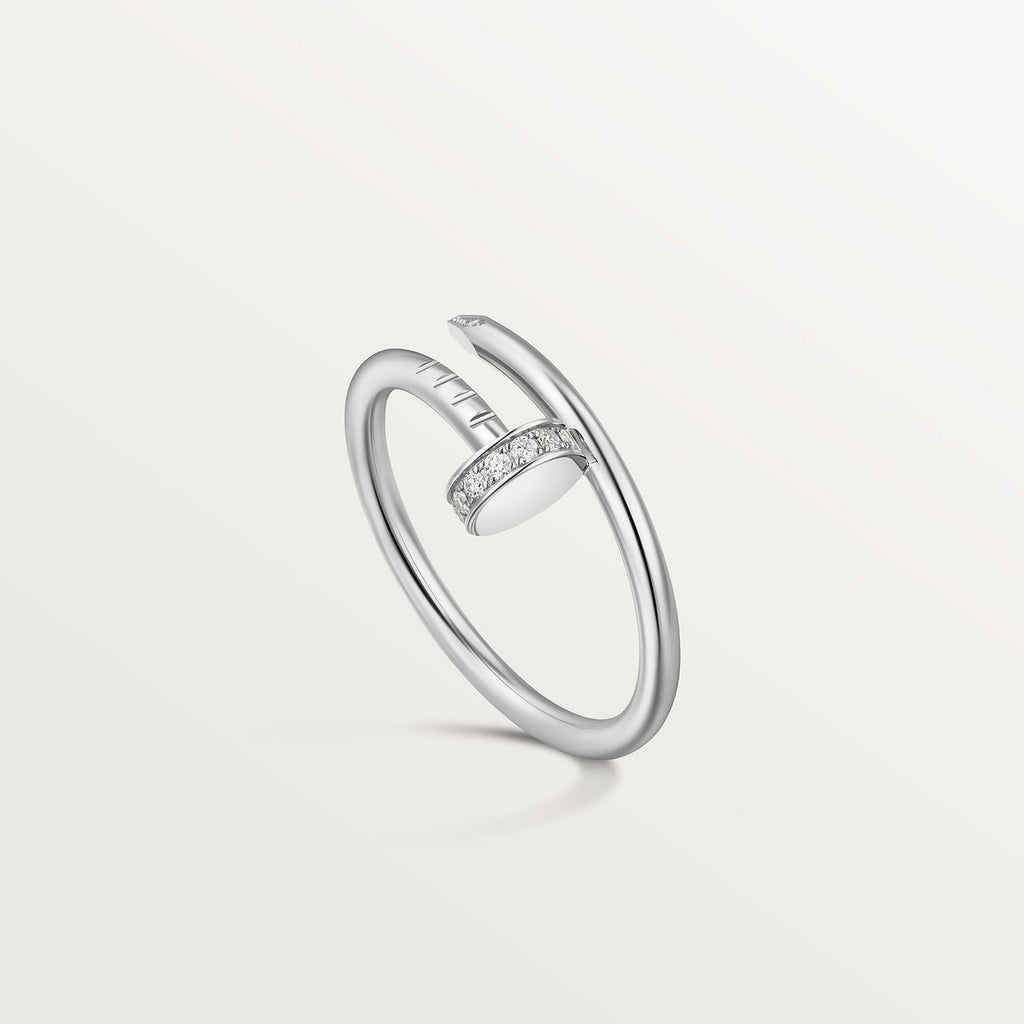 BAGUE CARTIER JUSTE UN CLOU PETIT MODÈLE DIAMANTS WHITE GOLD