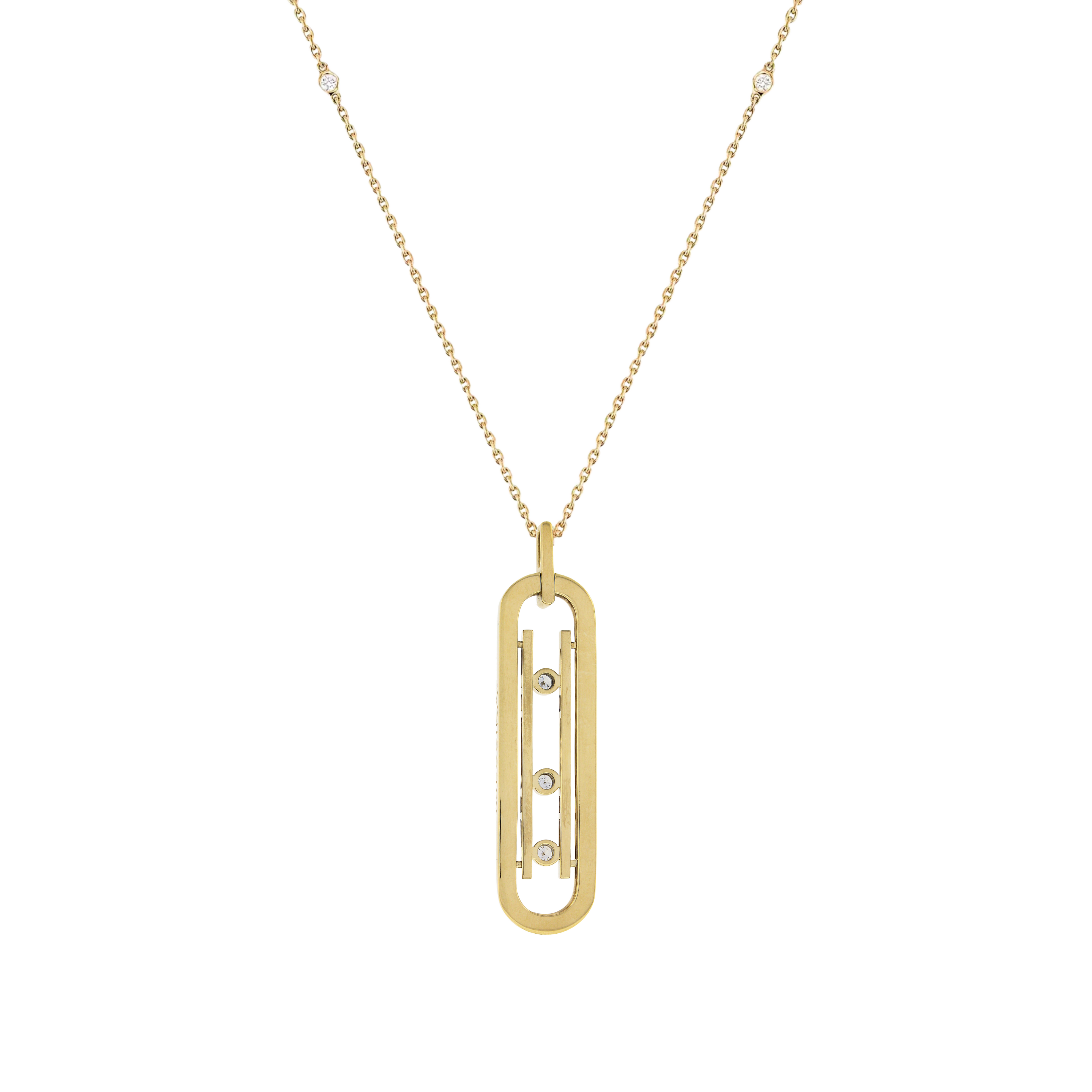 COLLIER MESSIKA MOVE 10TH SM NECKLACE GOLD