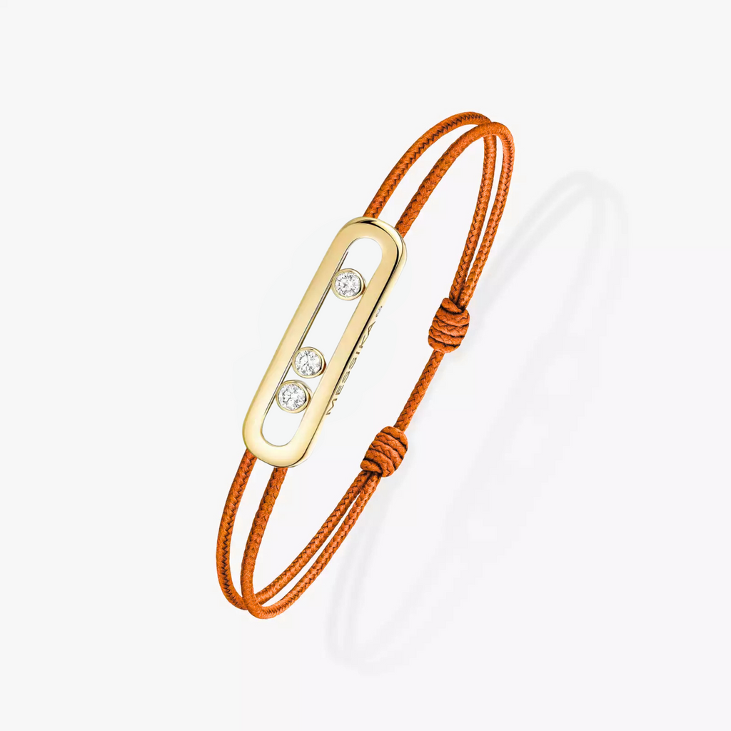 BRACELET MESSIKA CORDE ORANGE GOLD