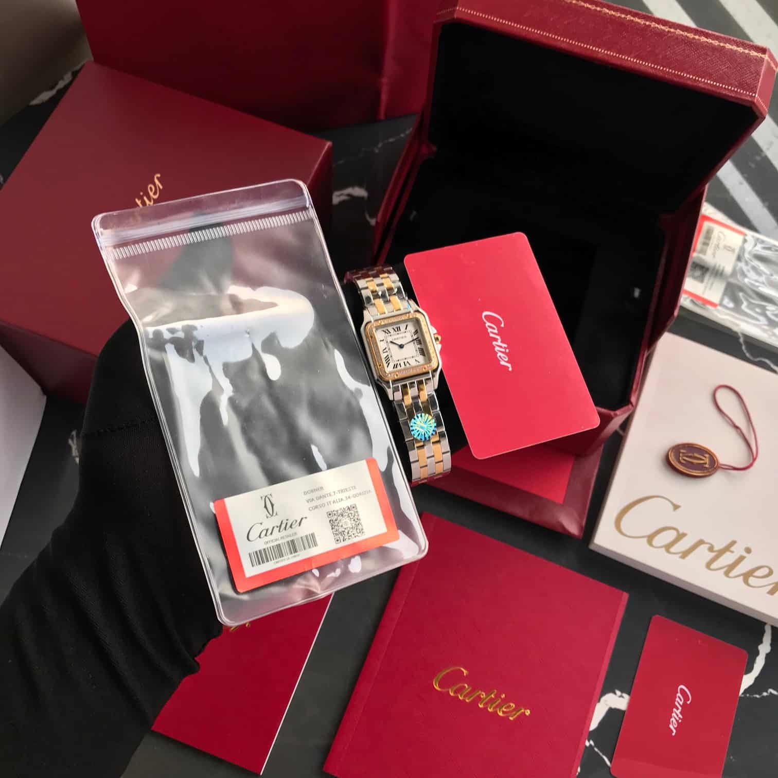 Cartier Panthere De Cartier Tow Tone Rosegold Premium