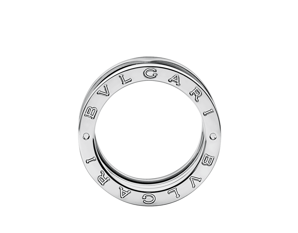 BAGUE BVLGARI B.ZERO1 WHITE-GOLD