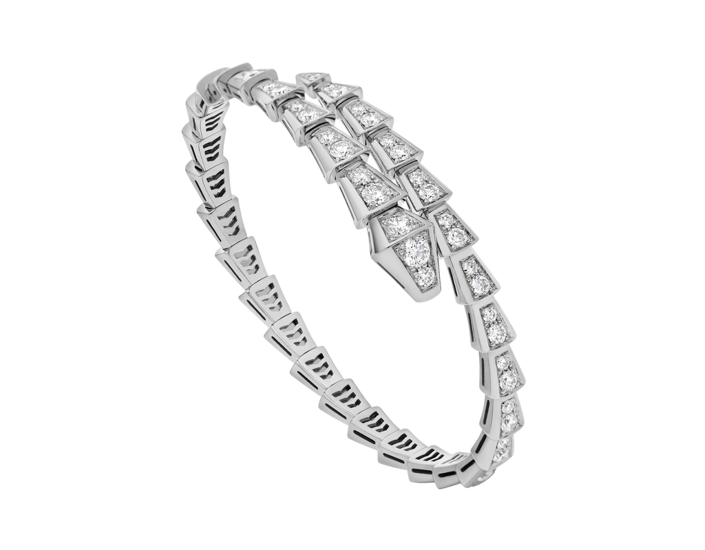 BRACELET BVLGARI SERPENTI-VIPER DIAMONDS WHITE GOLD