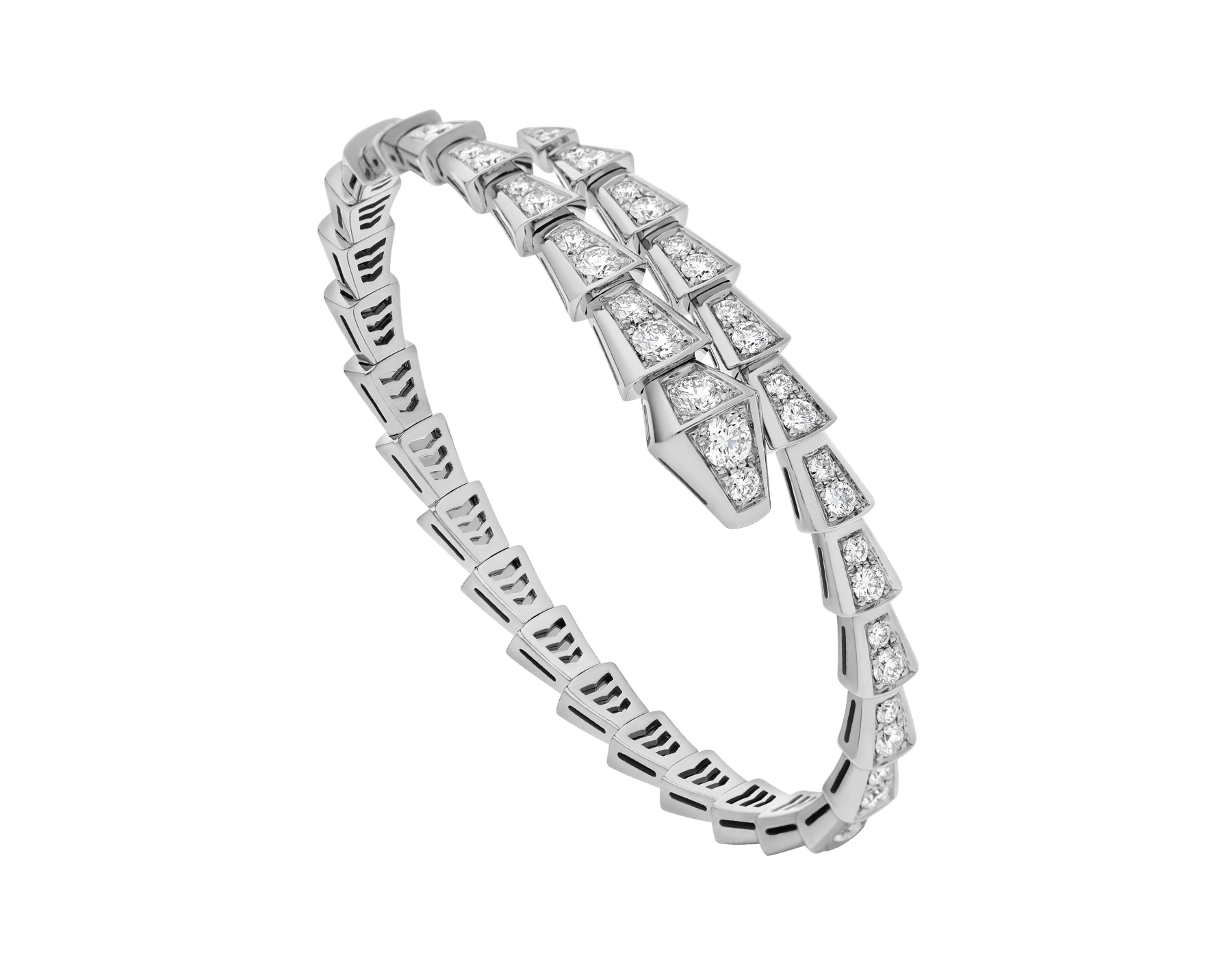 BRACELET BVLGARI SERPENTI-VIPER DIAMONDS WHITE GOLD