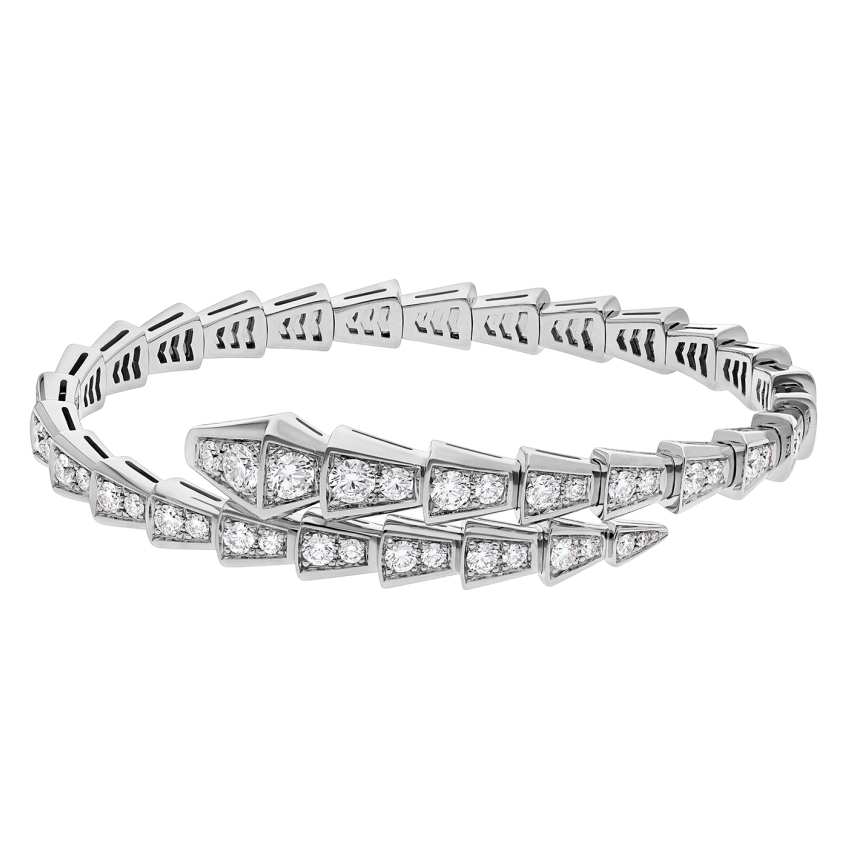 BRACELET BVLGARI SERPENTI-VIPER DIAMONDS WHITE GOLD