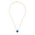 COLLIER PENDENTIF VINATGE ALHAMBRA BLEU CIEL