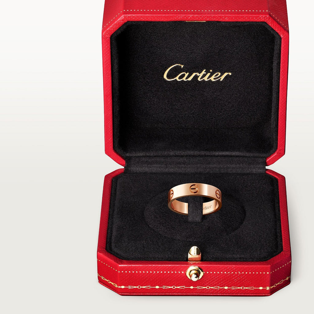 BAGUE CARTIER LOVE MODÈLE CLASSIQUE ROSE GOLD