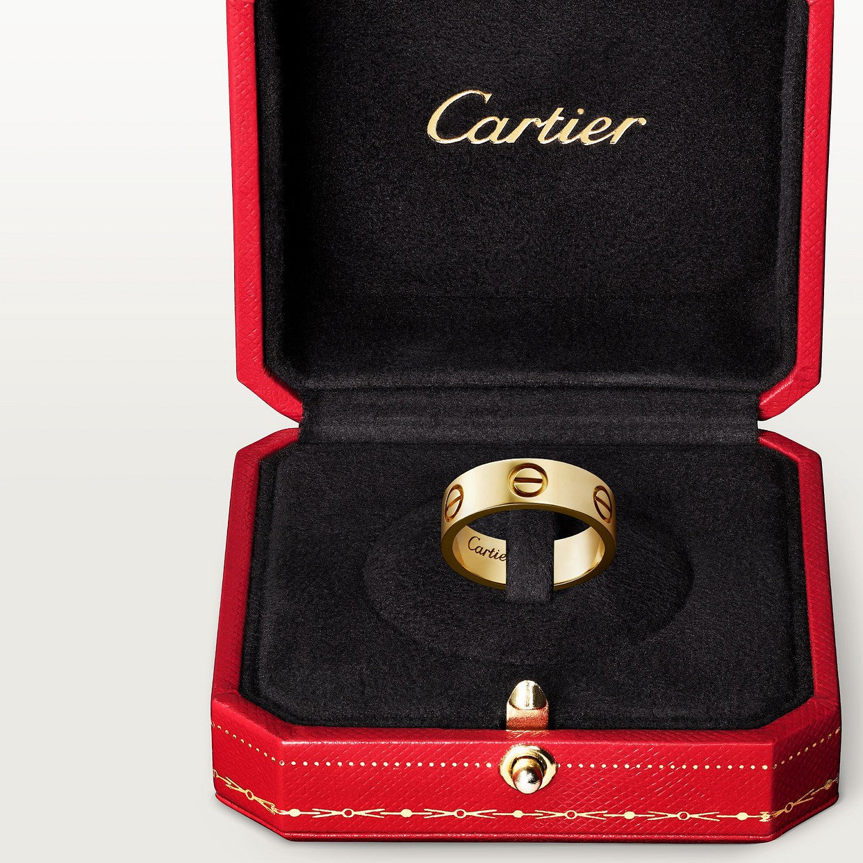 BAGUE CARTIER LOVE MODÈLE CLASSIQUE GOLD