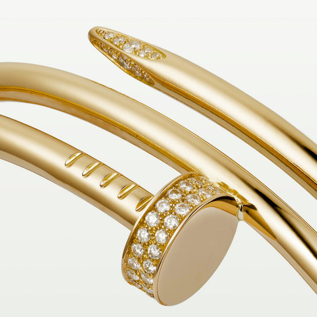 img img img img  -20.20% En Stock   BRACELET CARTIER CLOU DOUBLE TOURS DIAMONDS GOLD