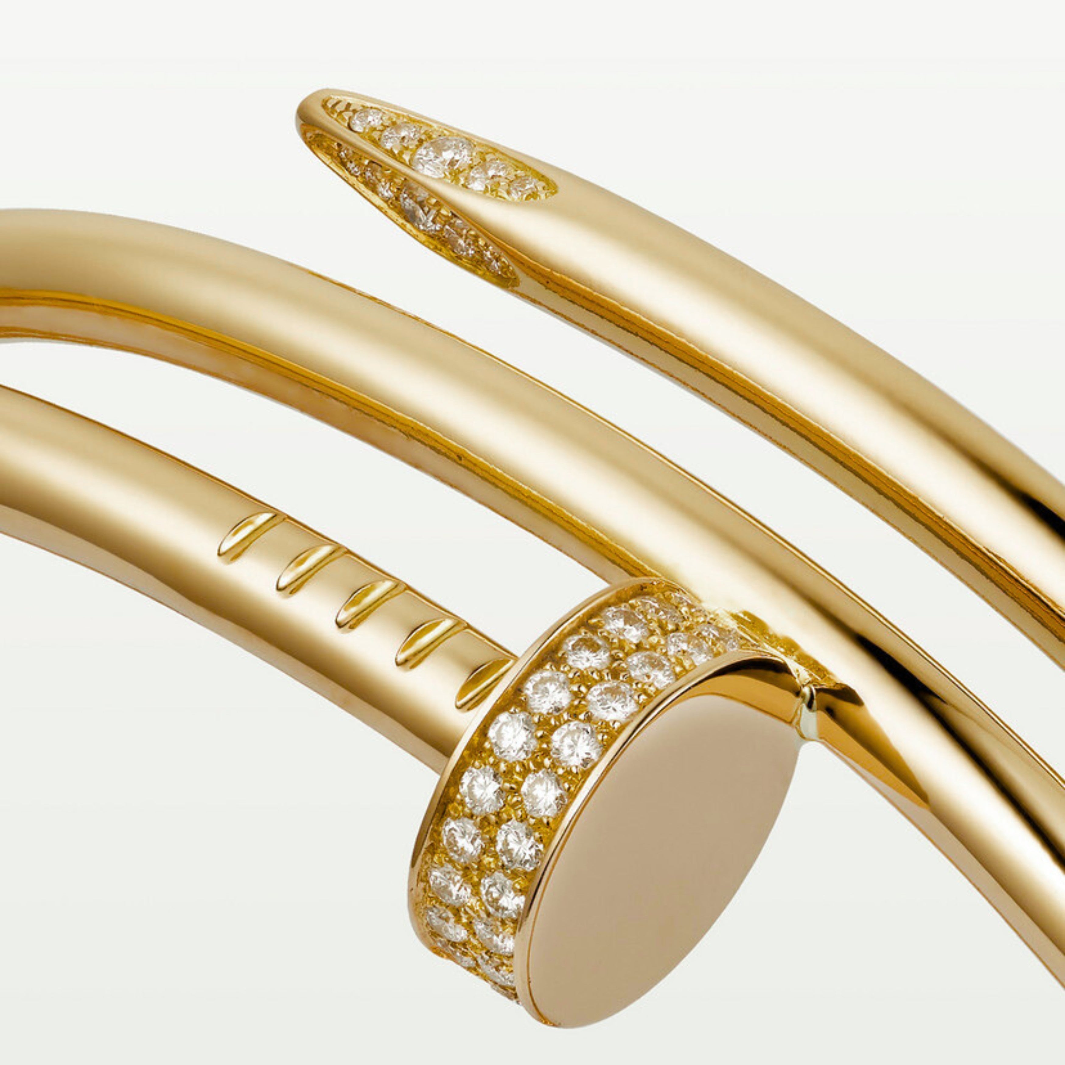 img img img img  -20.20% En Stock   BRACELET CARTIER CLOU DOUBLE TOURS DIAMONDS GOLD
