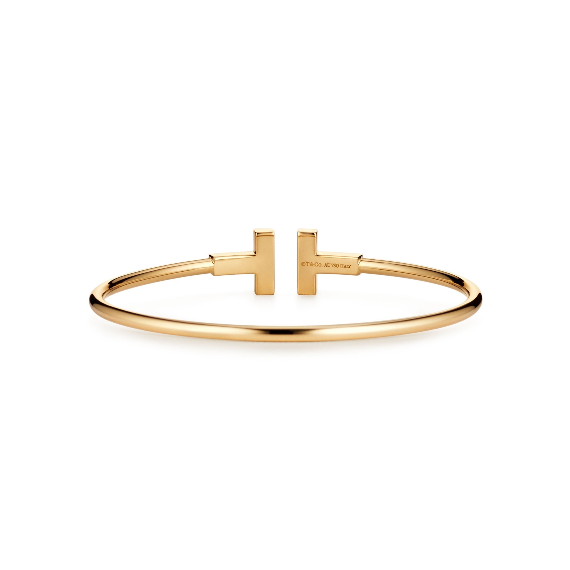BRACELET TIFFANY & CO T WIRE ORNÈ GOLD