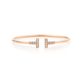 BRACELET TIFFANY & CO T WIRE ORNÈ ROSE GOLD