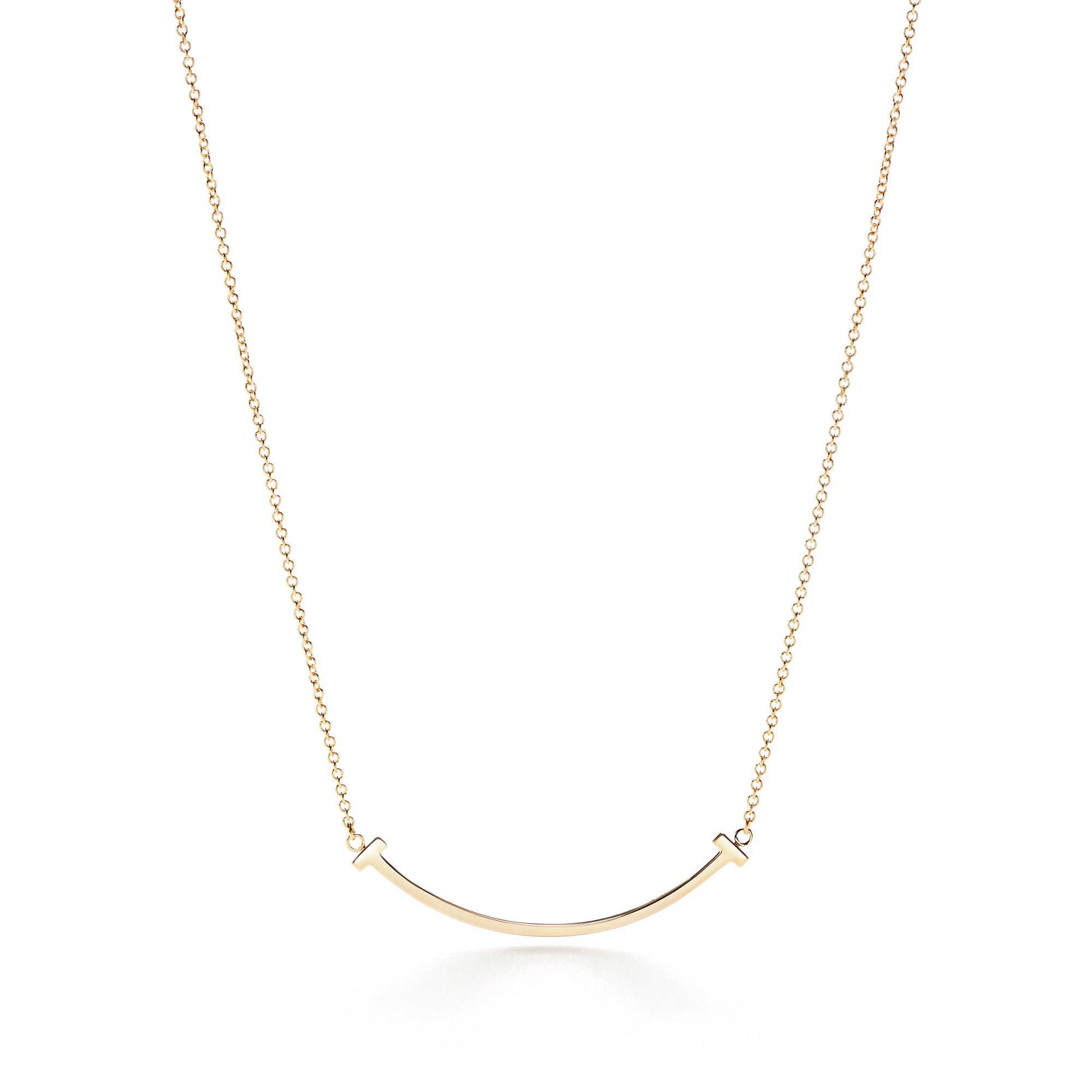 COLLIER TIFFANY & CO T PENDENTIF SMILE GOLD