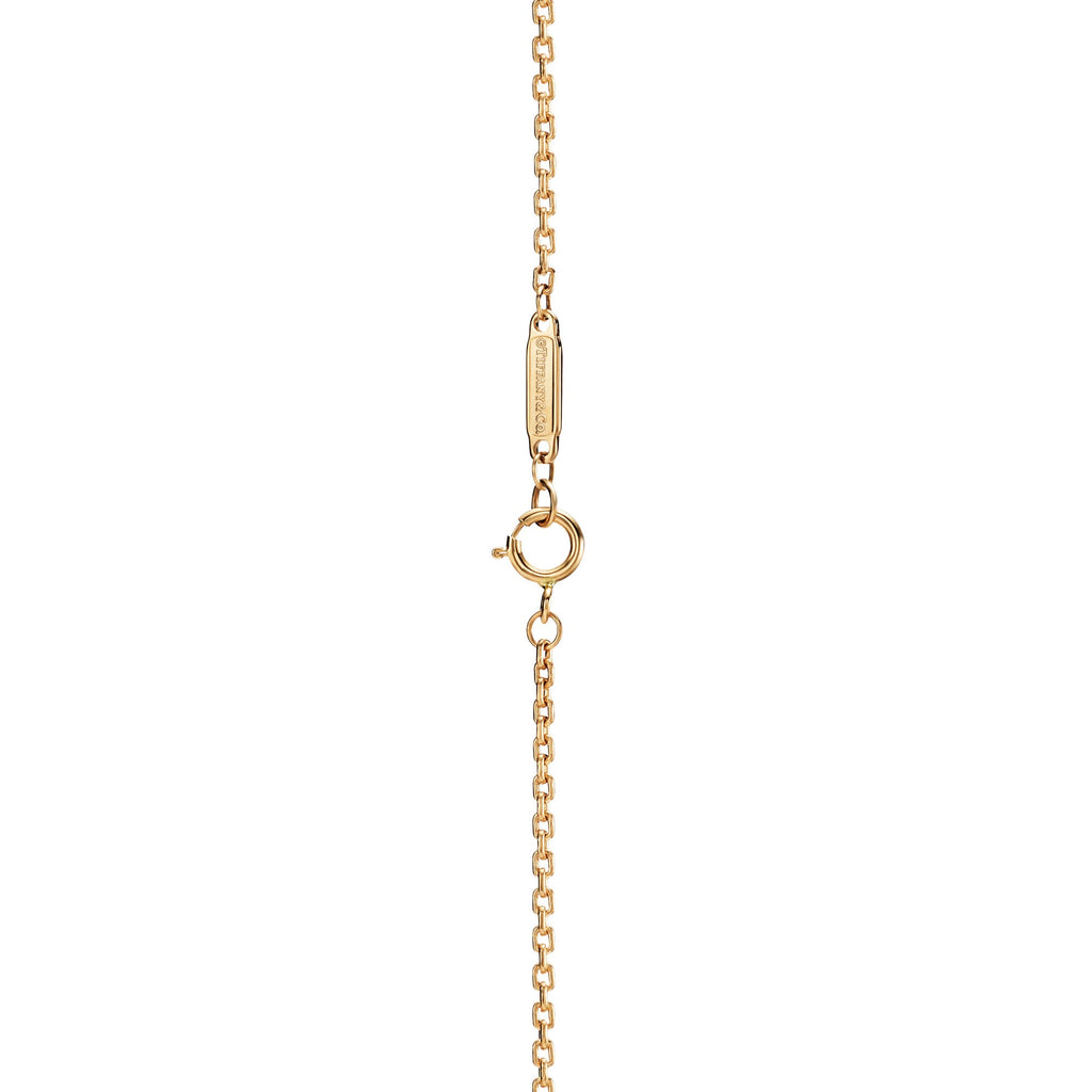 COLLIER TIFFANY & CO HARDWEAR PENDETIF A MAILLONS ALLONGES-GOLD