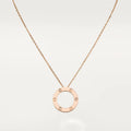 COLLIER CARTIER PENDENTIF LOVE ROSE GOLD