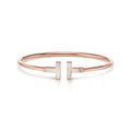 BRACELET TIFFANY & CO T WIRE ROSE GOLD