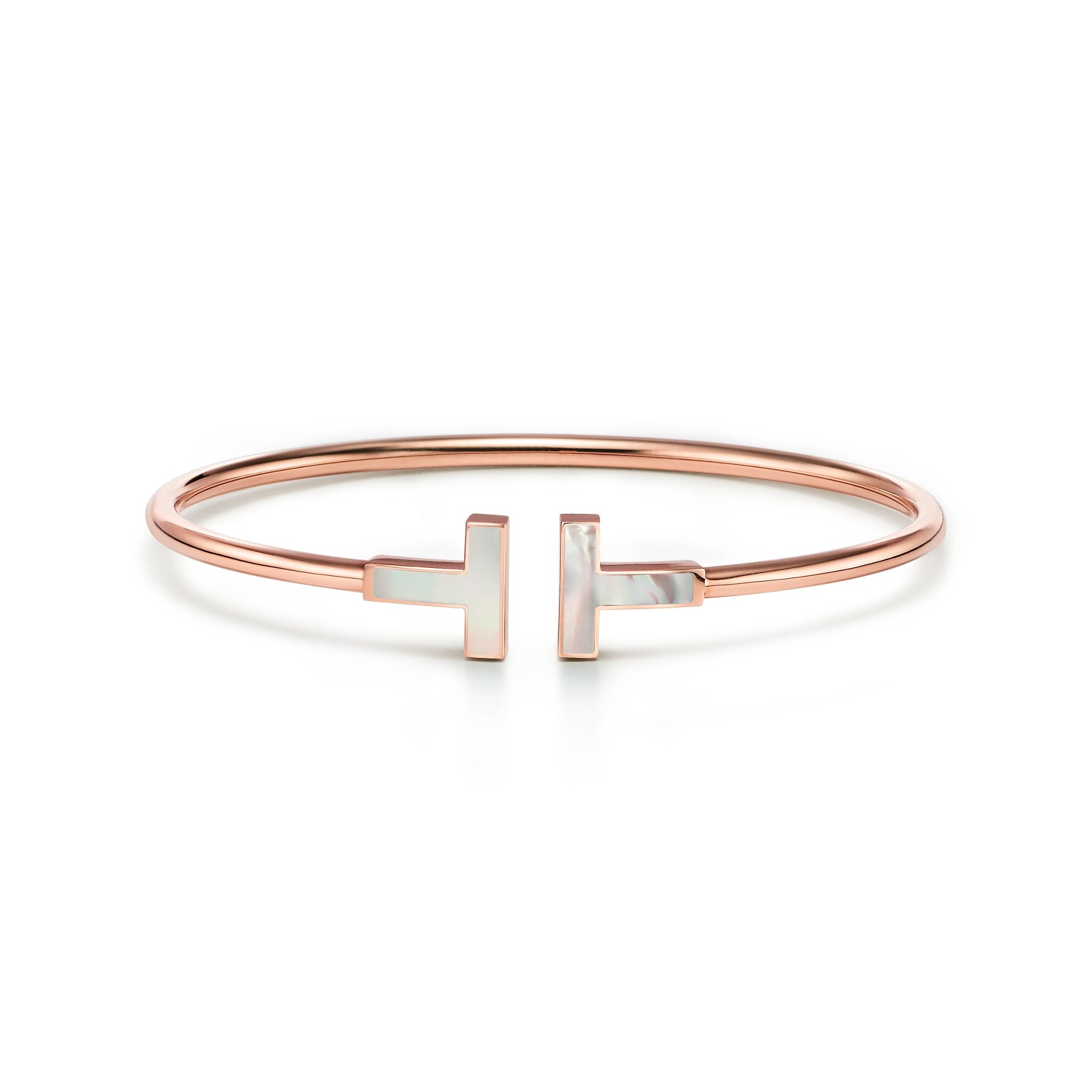 BRACELET TIFFANY & CO T WIRE ROSE GOLD