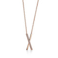 COLLIER TIFFANY & CO ATLAS® X PENDANT ROSE GOLD