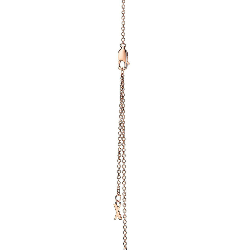 COLLIER TIFFANY & CO ATLAS® X PENDANT ROSE GOLD