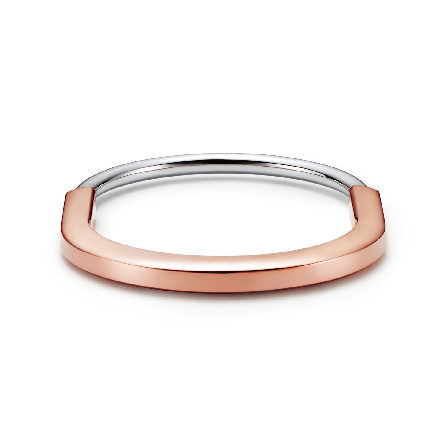 BRACELET TIFFANY & CO LOCK PERLEE ROSE-GOLD