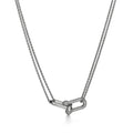 COLLIER TIFFANY & CO HARDWEAR A MAILLONS DIAMOND WHITE-GOLD