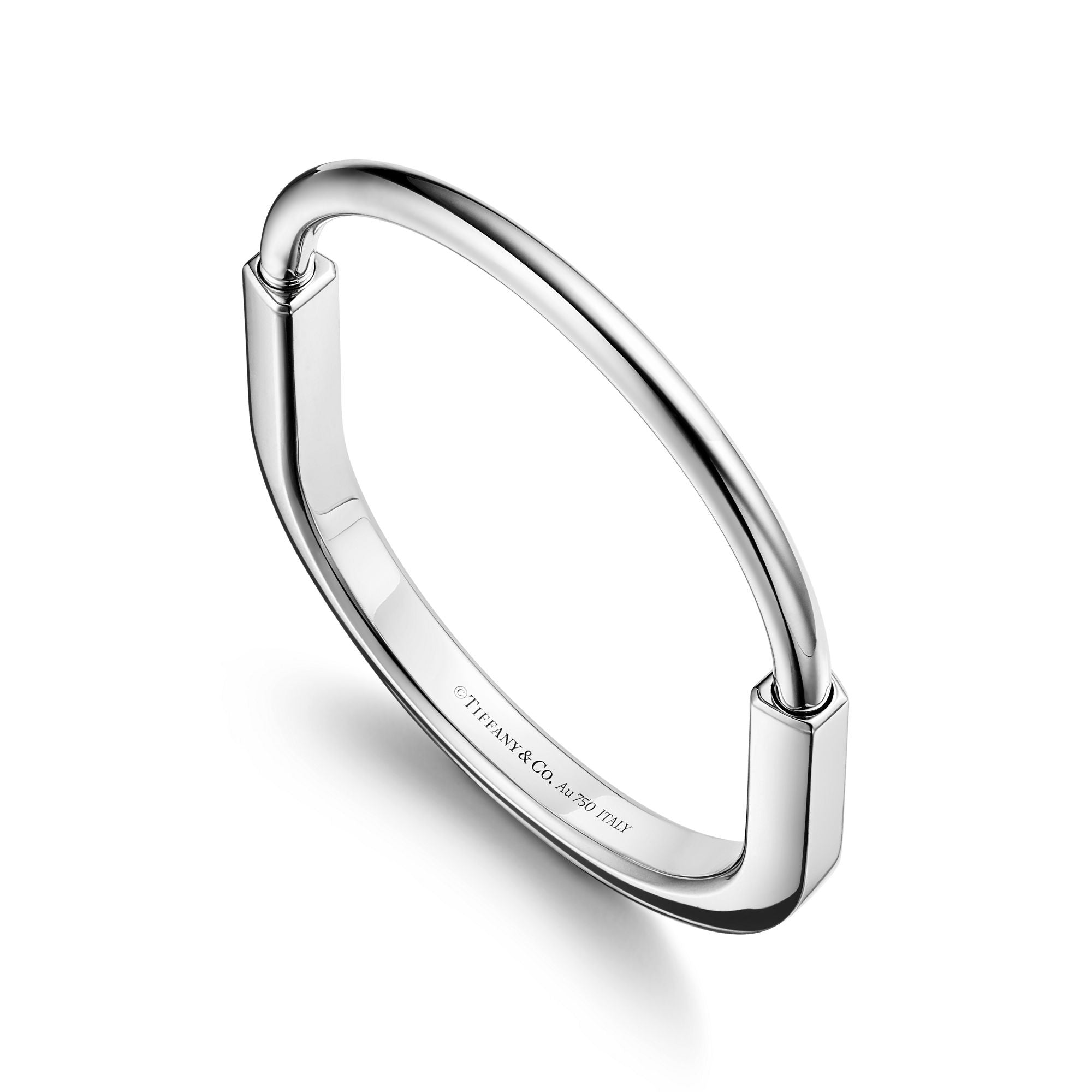 BRACELET TIFFANY & CO LOCK WHITE GOLD