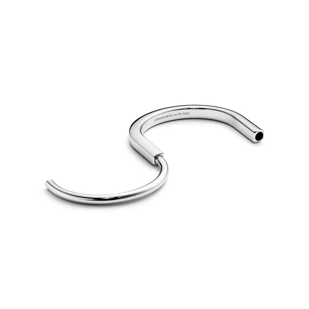 BRACELET TIFFANY & CO LOCK WHITE GOLD