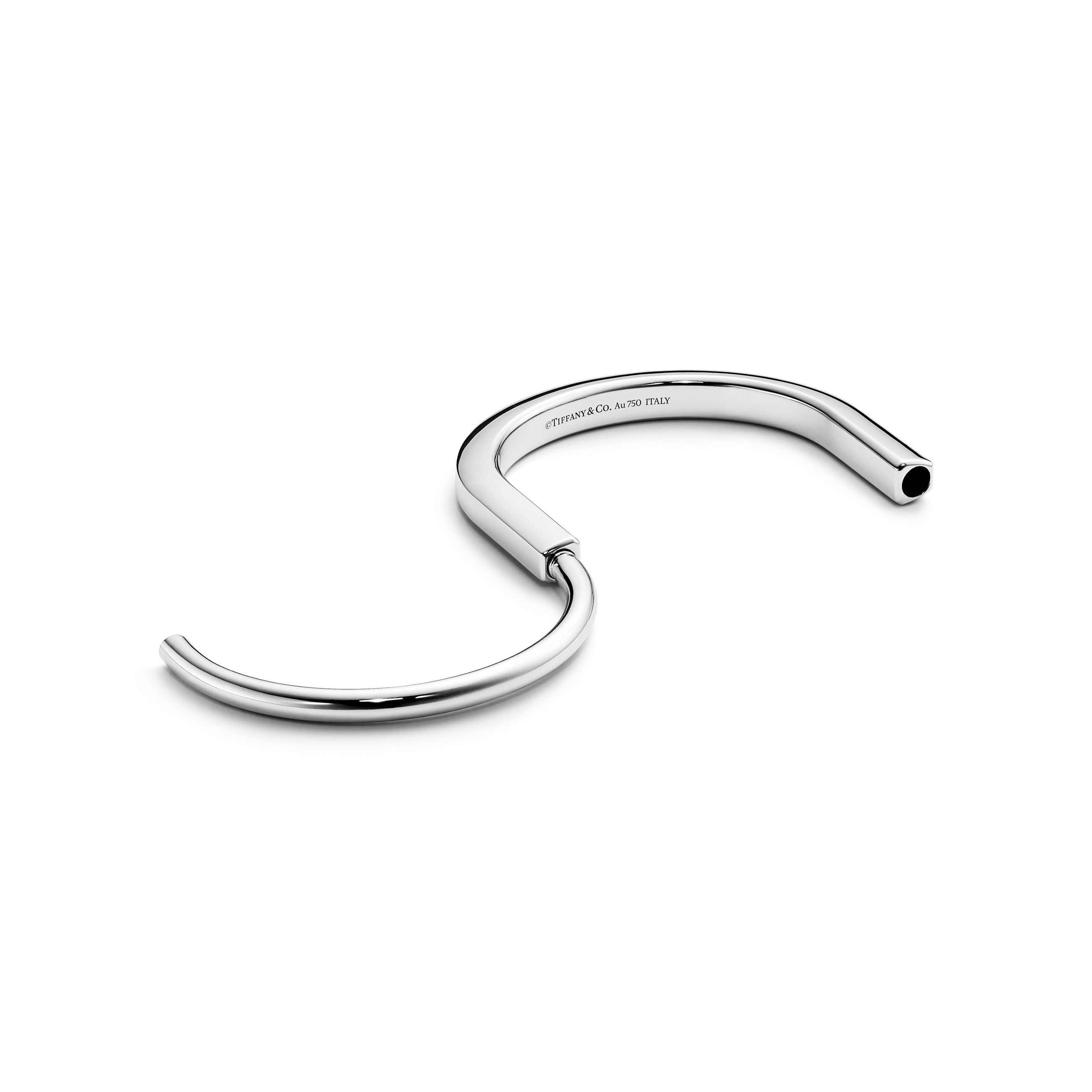 BRACELET TIFFANY & CO LOCK WHITE GOLD