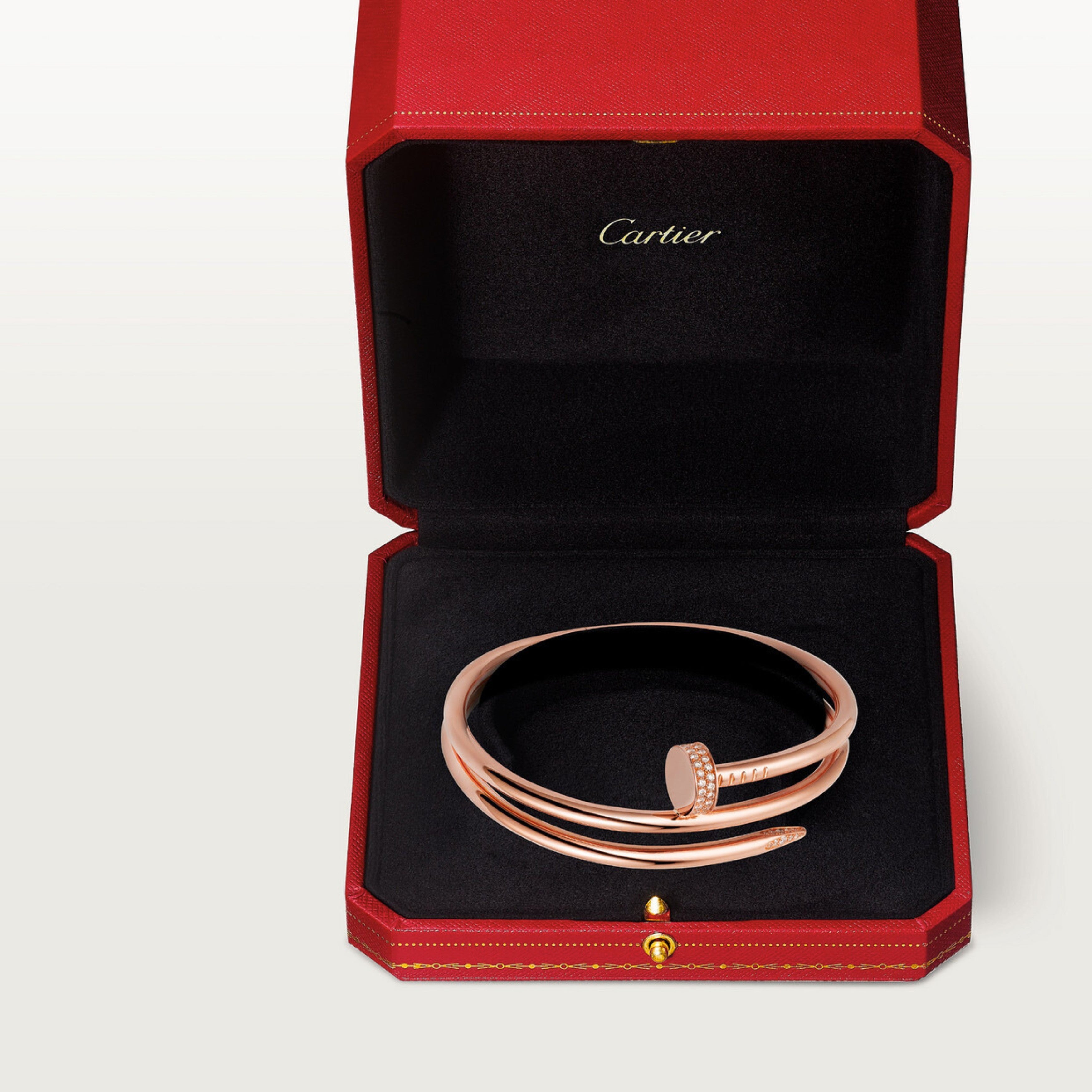 img img img img  -20.20% En Stock   BRACELET CARTIER CLOU DOUBLE TOURS DIAMONDS GOLD