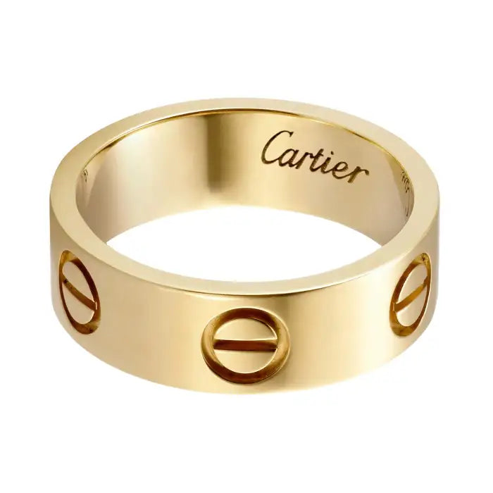 BAGUE CARTIER LOVE MODÈLE CLASSIQUE GOLD