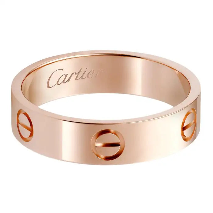 BAGUE CARTIER LOVE MODÈLE CLASSIQUE ROSE GOLD