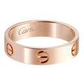 BAGUE CARTIER LOVE MODÈLE CLASSIQUE ROSE GOLD